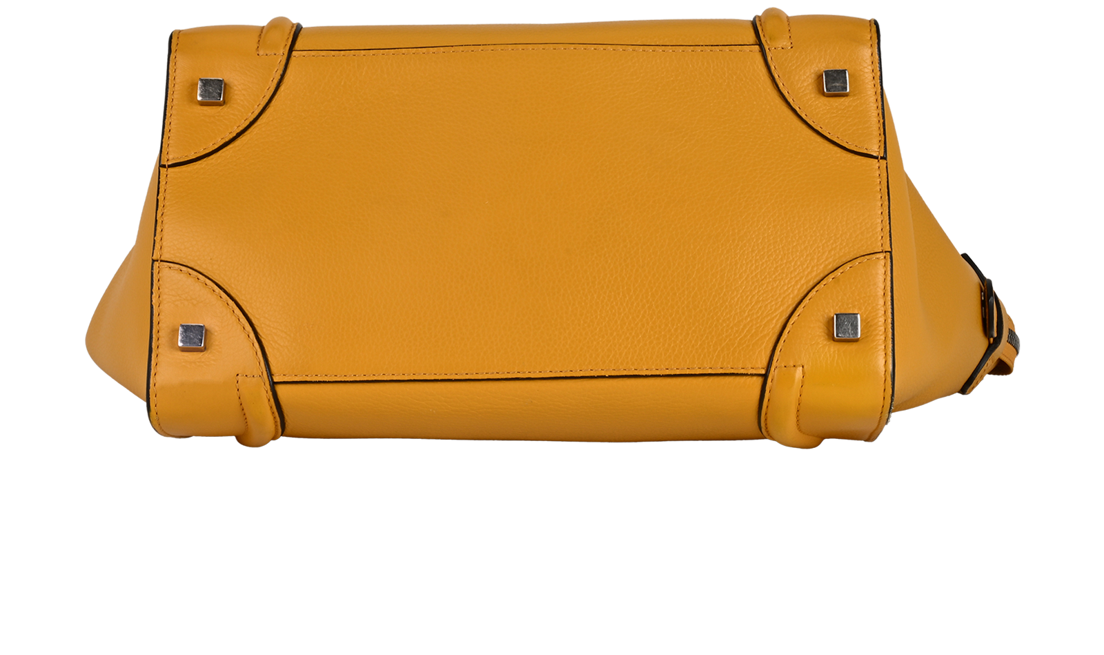 Large Luggage, &pound;550, Handbags, Yellow, Leather, Top view
